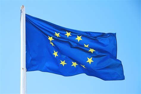 European Union Flag Royalty-Free Stock Photo