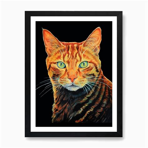 Orange Tabby Cat 7 Art Print by anhphamkd93 - Fy