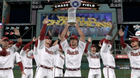 MLB 14: The Show - Arizona Diamondbacks World Series Celebration - YouTube