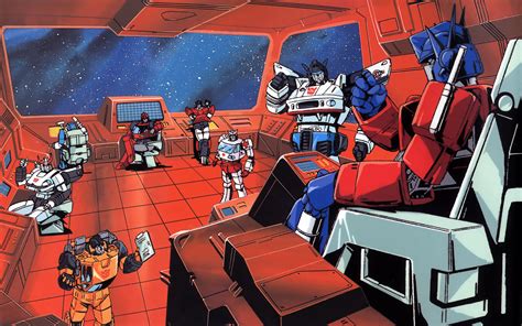 Cartoons Ironhide Optimus Prime Ratchet Transformers G1