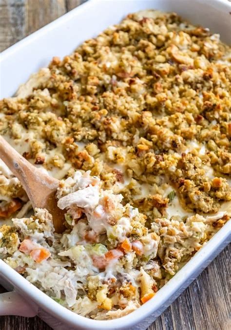 Stove Top Stuffing Chicken Casserole - 100K Recipes