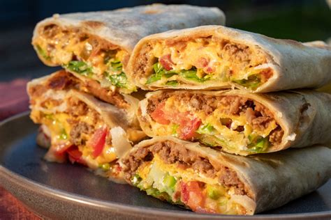 Beef and Bean Burrito – Recette Magazine