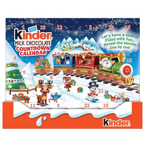 Kinder Chocolate Mix Holiday Advent Calendar - Shop Candy at H-E-B