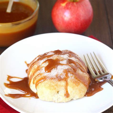 Baked Apple Dumplings with Caramel Sauce by Tracey's Culinary ...