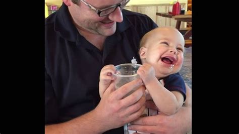 WATCH: Baby has the cutest reaction to drinking water - ABC13 Houston