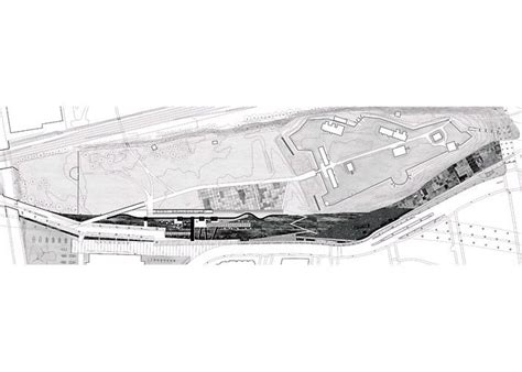 Fort York National Historic Site Visitors Centre site plan, Patkau ...