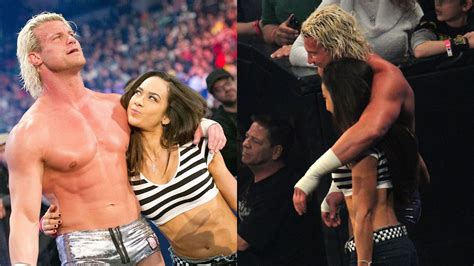 Dolph Ziggler And Aj Lee Kiss