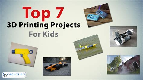 Top 7 – 3D Printing Projects For Kids - Electronics 360