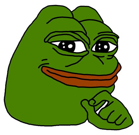 Smug Pepe Full transparent PNG - StickPNG