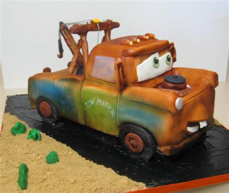 Tow Mater Birthday Cake - CakeCentral.com