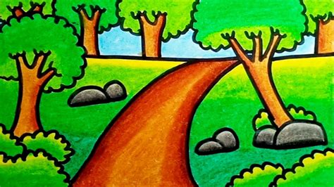 How To Draw A Forest For Kids - How do you draw a tree easy? - Download ...