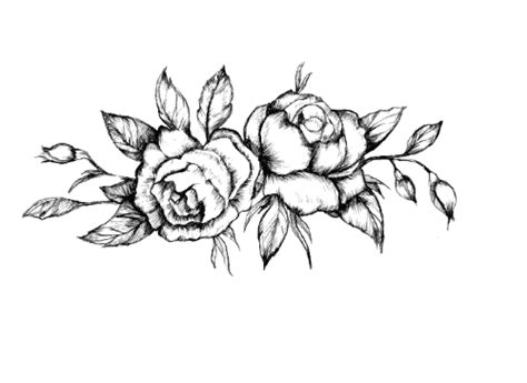 Flower Tattoo Png Download - Tattoo World