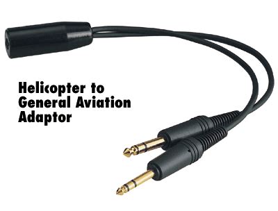 AvComm P2-005 - Helicopter to General Adapter