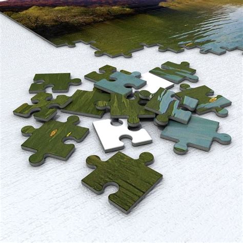 3d model 200 piece jigsaw puzzle