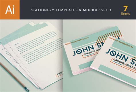 Stationery Templates & Mockups - Designious