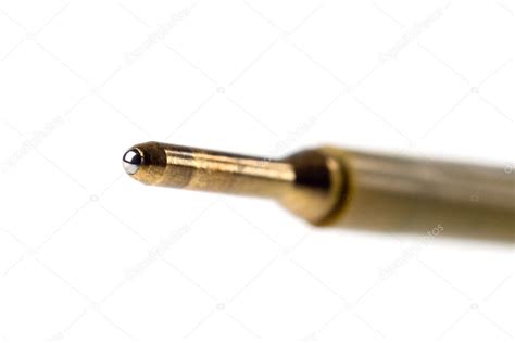 The tip of a ballpoint pen — Stock Photo © Observer #3090851