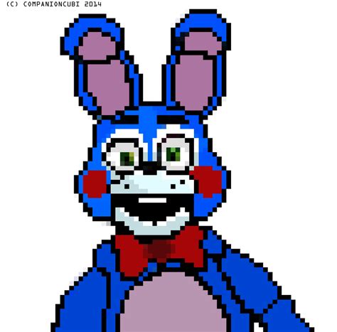 Toy Bonnie - Pixel Art by Mariofan1701 on DeviantArt