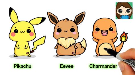 Eevee Drawing Easy Cute - img-wimg