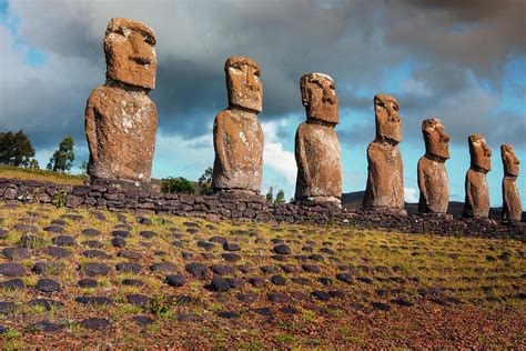 Easter Island, Chile Photograph by Janet Muir