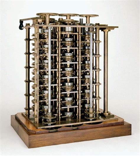 Difference Engine | Calculating Machine, Charles Babbage, 19th Century ...