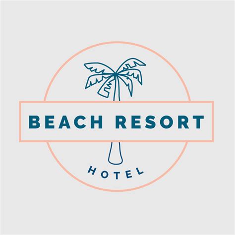 Beach Resort Logo | Ananta Creative | Resort logo, Resort logo design ...