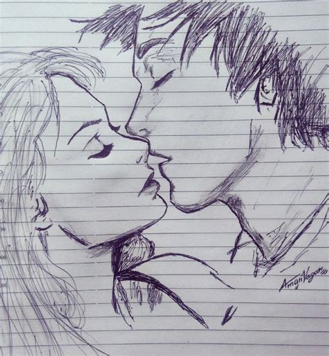 Love sketch Couple sketch Romantic sketch Cute romantic sketch Couple ...