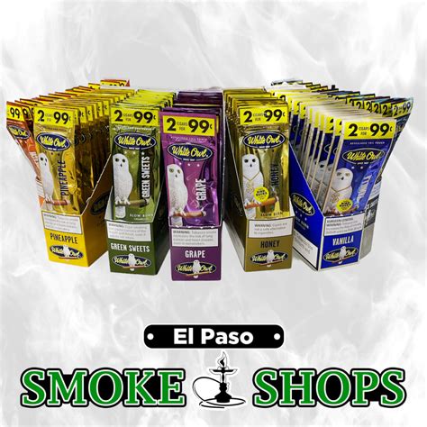 Cigarillos a.k.a Blunt Wraps - El Paso Smoke Shops