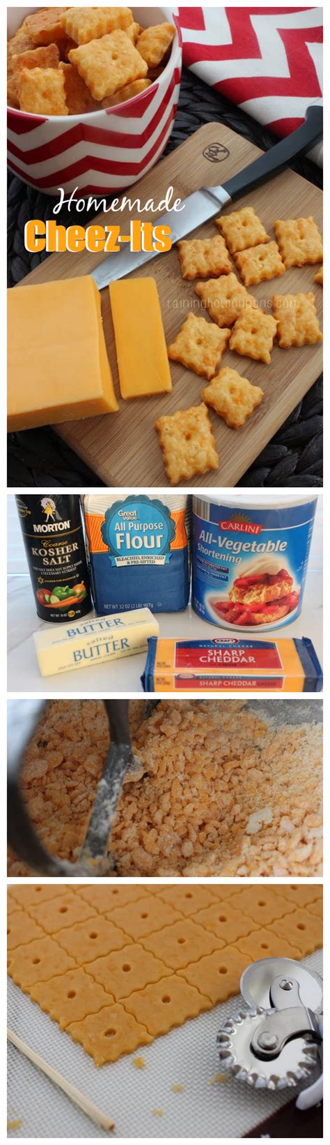 Homemade Cheez-Its: I wonder whether coconut oil could replace the ...