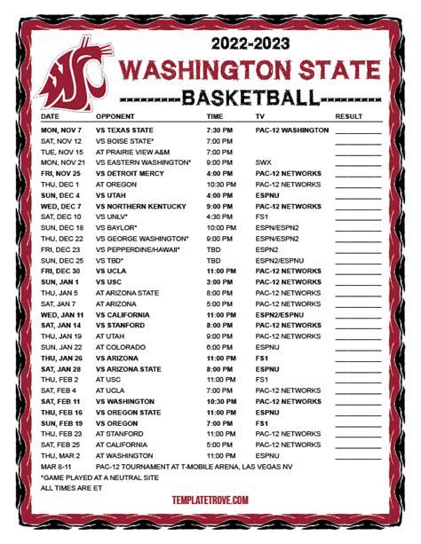 Wsu Cougars 2024 Football Schedule - Marjy Shannen