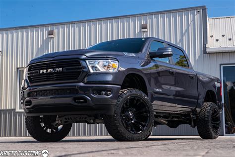 Lifted 2020 Ram 1500 with 6 Inch Rough Country Suspension Lift Kit and ...