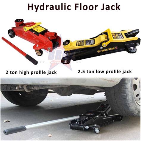 Car 2 ton / 2.5 ton Hydraulic Floor Jack or Low Profile Hydraulic Floor ...