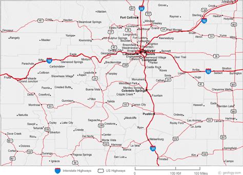 Map Of I 70 In Colorado – Get Map Update