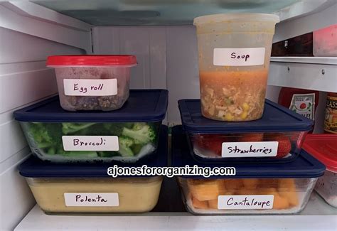 A Jones For Organizing | Label your leftovers with erasable food labels ...