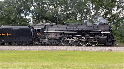 Nickel Plate Road 765 Steam Train Pacing w/ TWO Whistles! (August 2022 ...