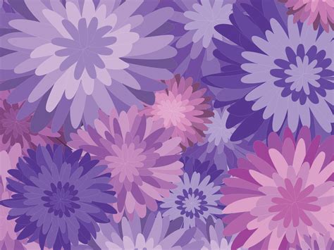 Purple Floral Texture