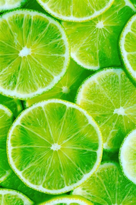 Lime Slices Wall Mural: Edibles: Fruits: These vibrant lime slices will ...