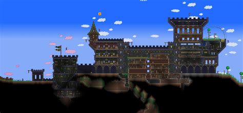 Terraria Castle by Naughty-UK on DeviantArt