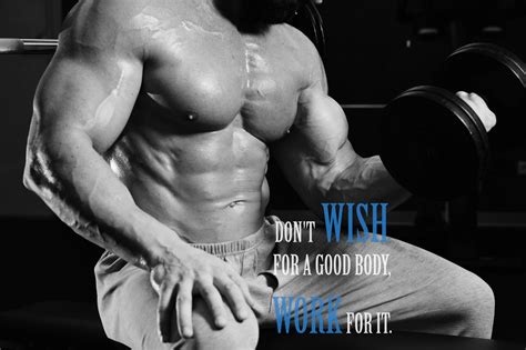 EzPosterPrints - Bodybuilding Men Girl Fitness Workout Quotes ...