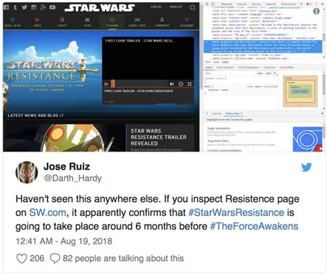 Star Wars Resistance..Where Does It Land In The Timeline?