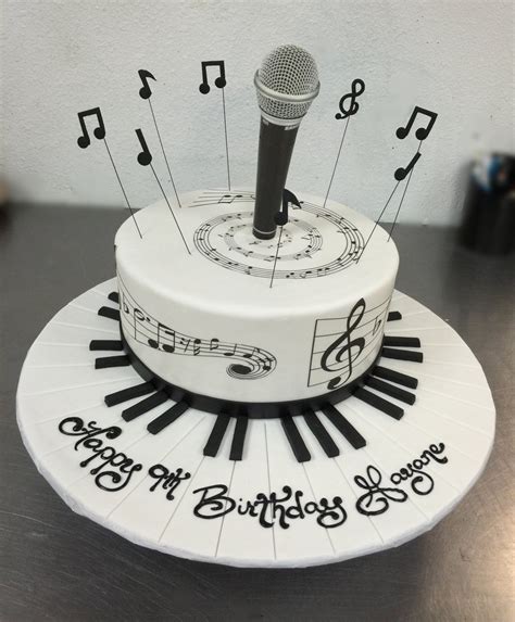 Music Themed Cake | Wedding