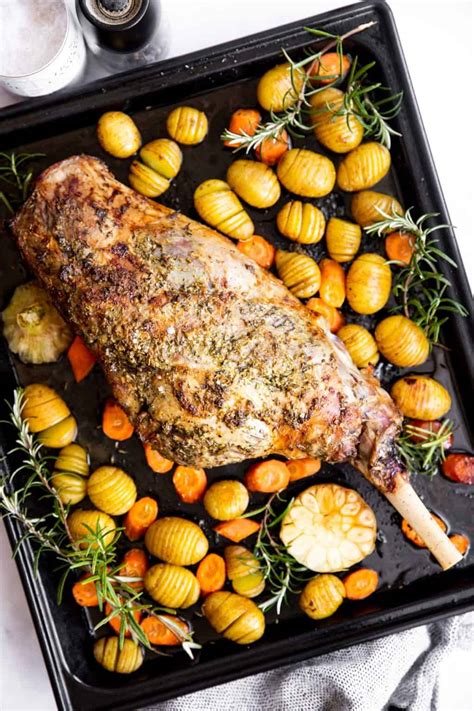 Oven Roasted Leg of Lamb Recipe [+ Video] - Savory Nothings