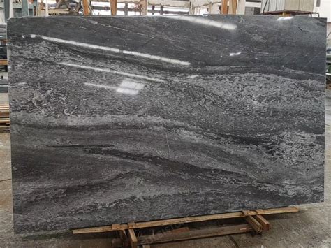 New Arrival China 45 Degree Blue Grey Marble Slab - Fulei Stone