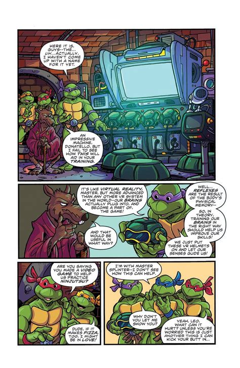 Teenage Mutant Ninja Turtles Saturday Morning Adventures #1 Preview