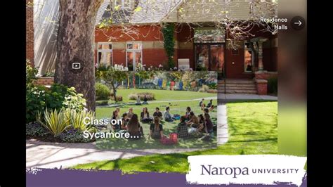 Naropa University Virtual Campus Tours are Available - YouTube