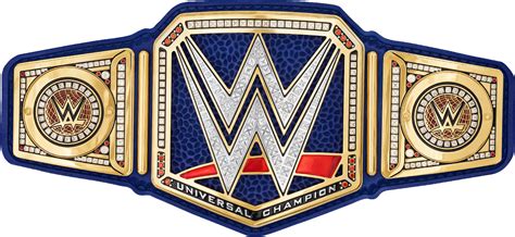 WWE Universal Championship Belt (2019) PNG by DarkVoidPictures on ...