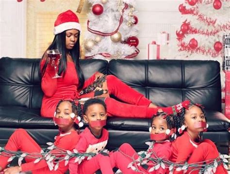 Mother Ties Up Her Four Kids In A Viral Christmas Photo - Family - Nigeria