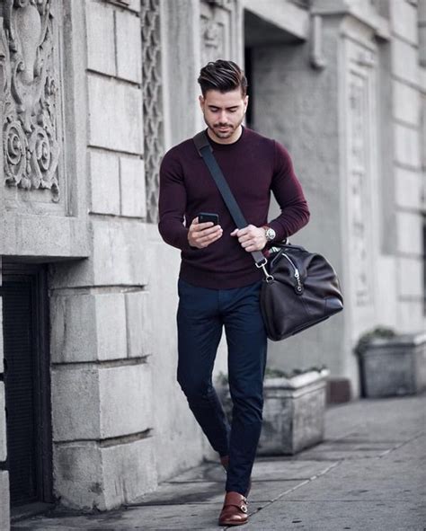 37 Fashionable Long Sleeve T-Shirts Outfit For Men | Best business ...