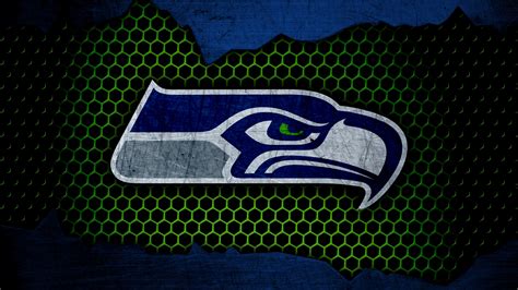 Seattle Seahawks Logo In Green Hexagon Background 4K HD Seattle ...