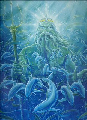 Enki, the Sumerian god of wisdom, magic, water and replenishment ...