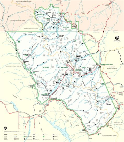 File:Map of Glacier National Park.jpg - Wikimedia Commons